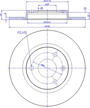 CAR 142.141 - Bremžu diski www.autospares.lv