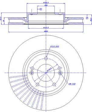 CAR 142.1483 - Bremžu diski www.autospares.lv