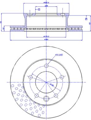 CAR 142.1436 - Bremžu diski www.autospares.lv