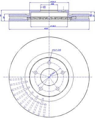 CAR 142.1474 - Bremžu diski www.autospares.lv