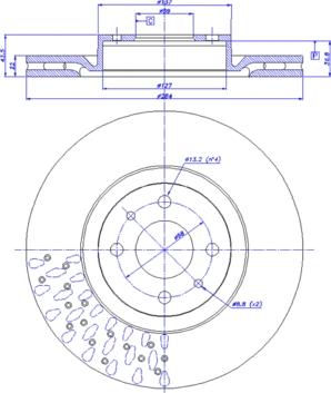 CAR 142.1470 - Bremžu diski www.autospares.lv