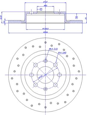 CAR 142.1473 - Bremžu diski www.autospares.lv