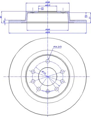 CAR 142.1548 - Bremžu diski www.autospares.lv