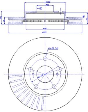 CAR 142.1547 - Bremžu diski autospares.lv