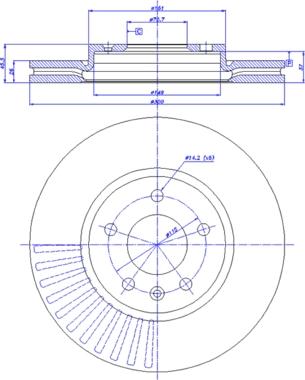 CAR 142.1555 - Bremžu diski www.autospares.lv