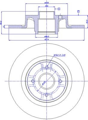 CAR 142.1567 - Bremžu diski www.autospares.lv