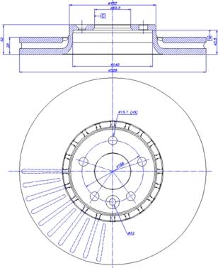 CAR 142.1505 - Bremžu diski www.autospares.lv