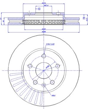 CAR 142.1510 - Bremžu diski www.autospares.lv