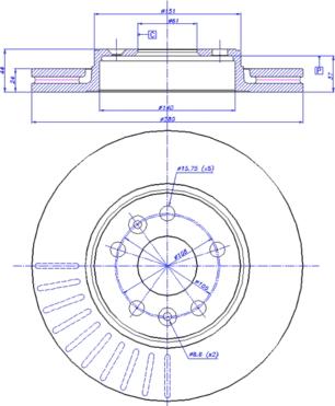 CAR 142.1531 - Bremžu diski www.autospares.lv