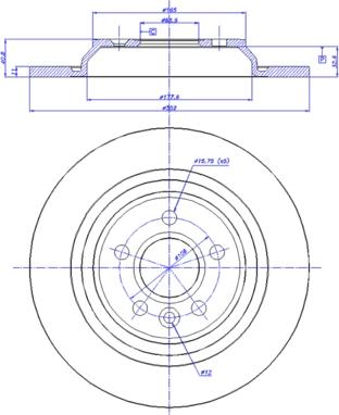 CAR 142.1538 - Bremžu diski www.autospares.lv