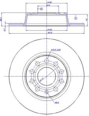 CAR 142.1575 - Bremžu diski www.autospares.lv