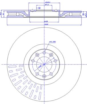 CAR 142.1695 - Bremžu diski www.autospares.lv