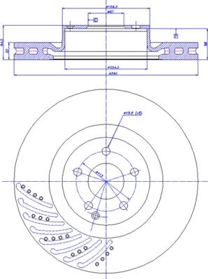 Magneti Marelli 360406114700 - Bremžu diski www.autospares.lv