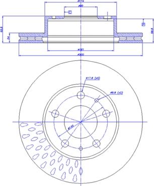 Ferodo DDF1171C - Тормозной диск www.autospares.lv