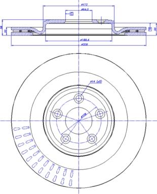 CAR 142.1643 - Bremžu diski www.autospares.lv