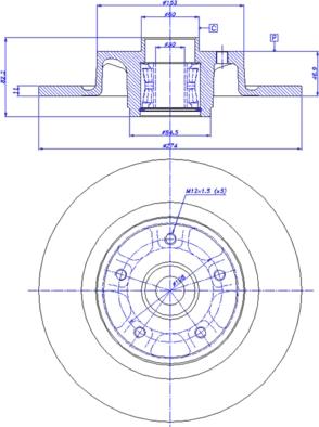 CAR 142.164 - Bremžu diski www.autospares.lv