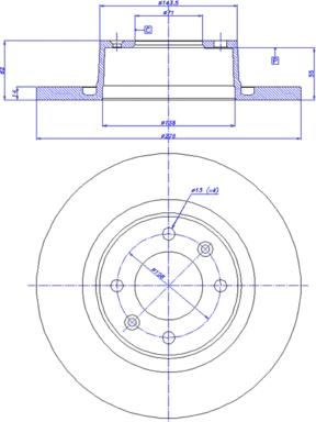 CAR 142.165 - Bremžu diski www.autospares.lv