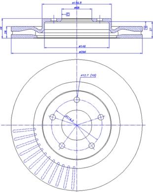 CAR 142.1602 - Bremžu diski www.autospares.lv