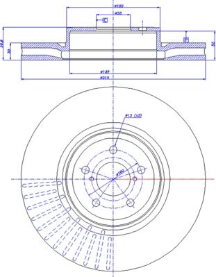 CAR 142.1617 - Bremžu diski www.autospares.lv