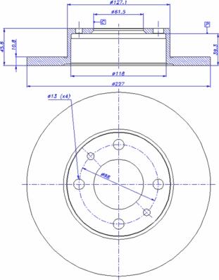 CAR 142.161 - Bremžu diski www.autospares.lv