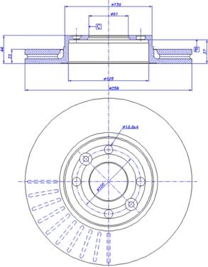 CAR 142.1688 - Bremžu diski www.autospares.lv