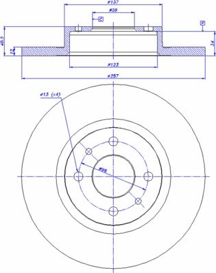 CAR 142.168 - Bremžu diski www.autospares.lv