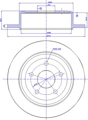 CAR 142.1630 - Bremžu diski www.autospares.lv