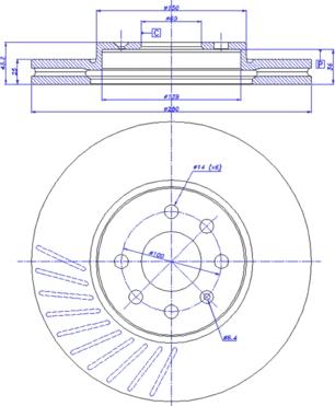 CAR 142.1676 - Bremžu diski www.autospares.lv