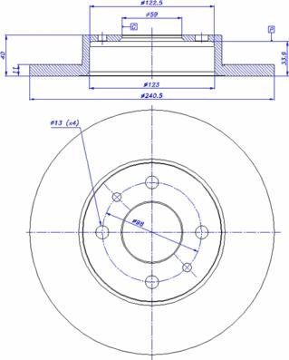 CAR 142.167 - Bremžu diski www.autospares.lv