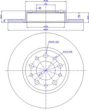 CAR 142.1091 - Bremžu diski www.autospares.lv