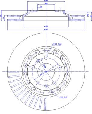 CAR 142.1044 - Bremžu diski www.autospares.lv