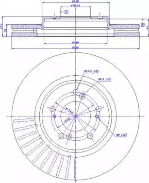 CAR 142.1045 - Bremžu diski www.autospares.lv