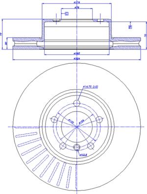 CAR 142.1065 - Bremžu diski www.autospares.lv