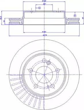 CAR 142.1015 - Bremžu diski www.autospares.lv