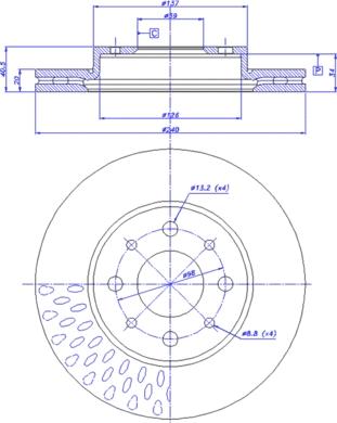 CAR 142.1013 - Bremžu diski www.autospares.lv