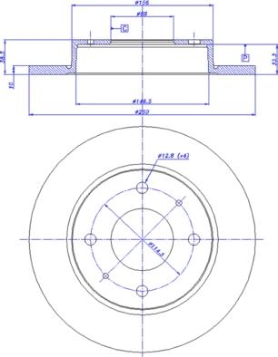 CAR 142.1012 - Bremžu diski www.autospares.lv