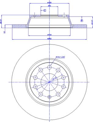 CAR 142.1024 - Bremžu diski www.autospares.lv