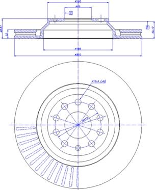 CAR 142.1026 - Bremžu diski www.autospares.lv