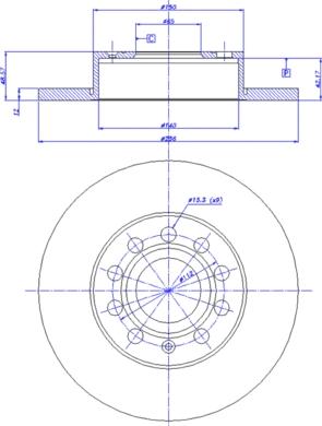 SBS 1815314794 - Bremžu diski autospares.lv