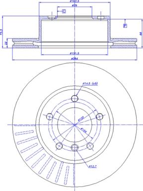 CAR 142.1071 - Bremžu diski www.autospares.lv