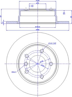 CAR 142.1072 - Bremžu diski www.autospares.lv