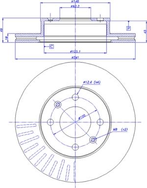 CAR 142.1146 - Bremžu diski www.autospares.lv