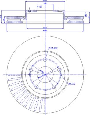 CAR 142.1140 - Bremžu diski www.autospares.lv