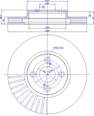 CAR 142.1142 - Bremžu diski www.autospares.lv