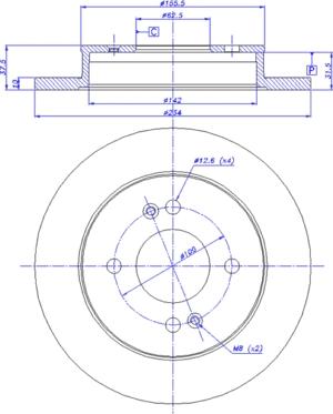 CAR 142.1147 - Bremžu diski www.autospares.lv