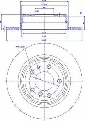 CAR 142.114 - Bremžu diski www.autospares.lv