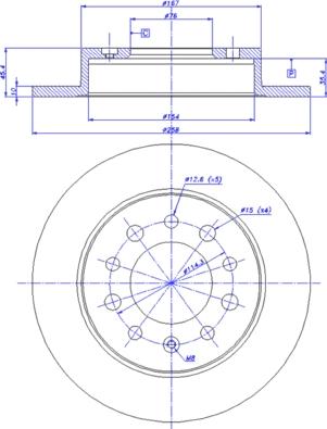 CAR 142.1159 - Bremžu diski www.autospares.lv