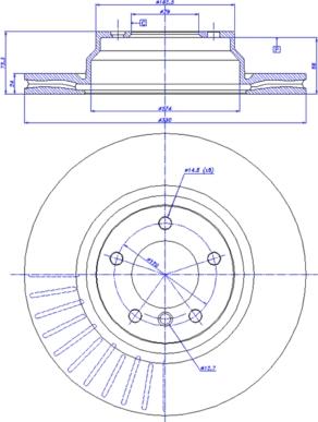 CAR 142.1165 - Bremžu diski www.autospares.lv