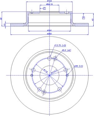 CAR 142.1162 - Bremžu diski www.autospares.lv