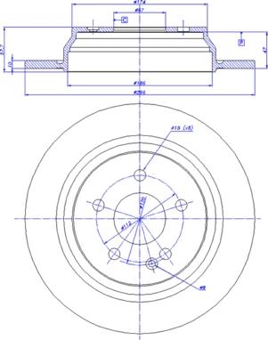 CAR 142.1100 - Bremžu diski www.autospares.lv